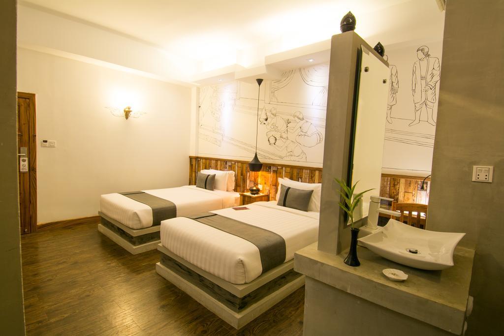 Double Leaf Boutique Hotel Phnom Pen Exterior foto