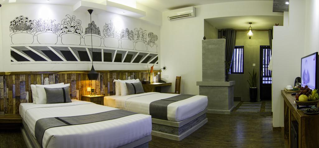 Double Leaf Boutique Hotel Phnom Pen Exterior foto