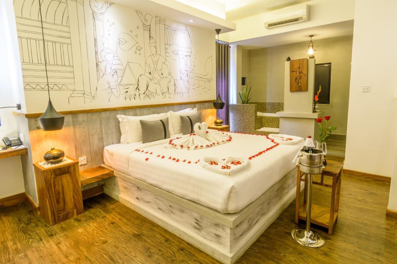 Double Leaf Boutique Hotel Phnom Pen Exterior foto